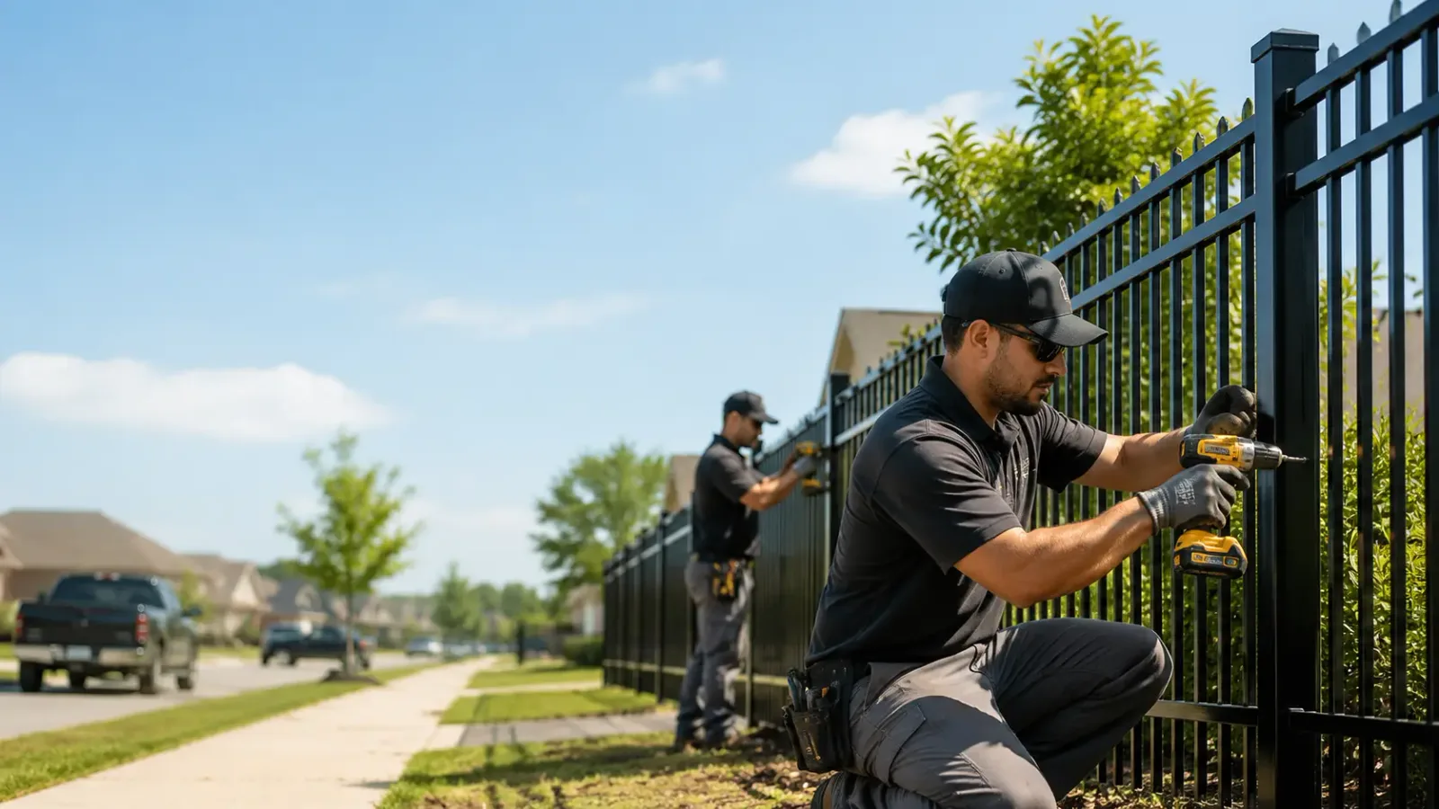 Metal Fence Installation in Reynolds, GA
